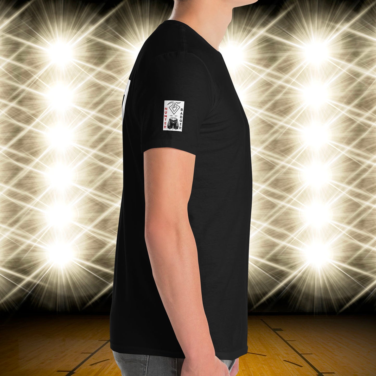 00 Jersey Number T-Shirt, Black, S-2XL