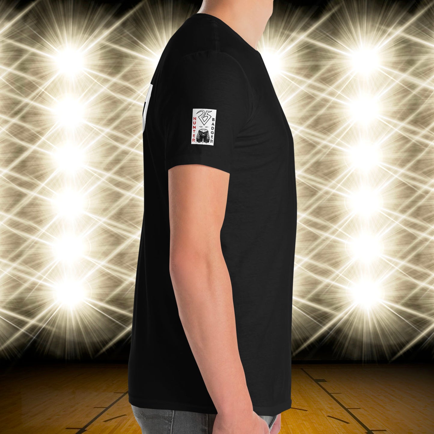 03 Jersey Number T-Shirt, Black, S-2XL