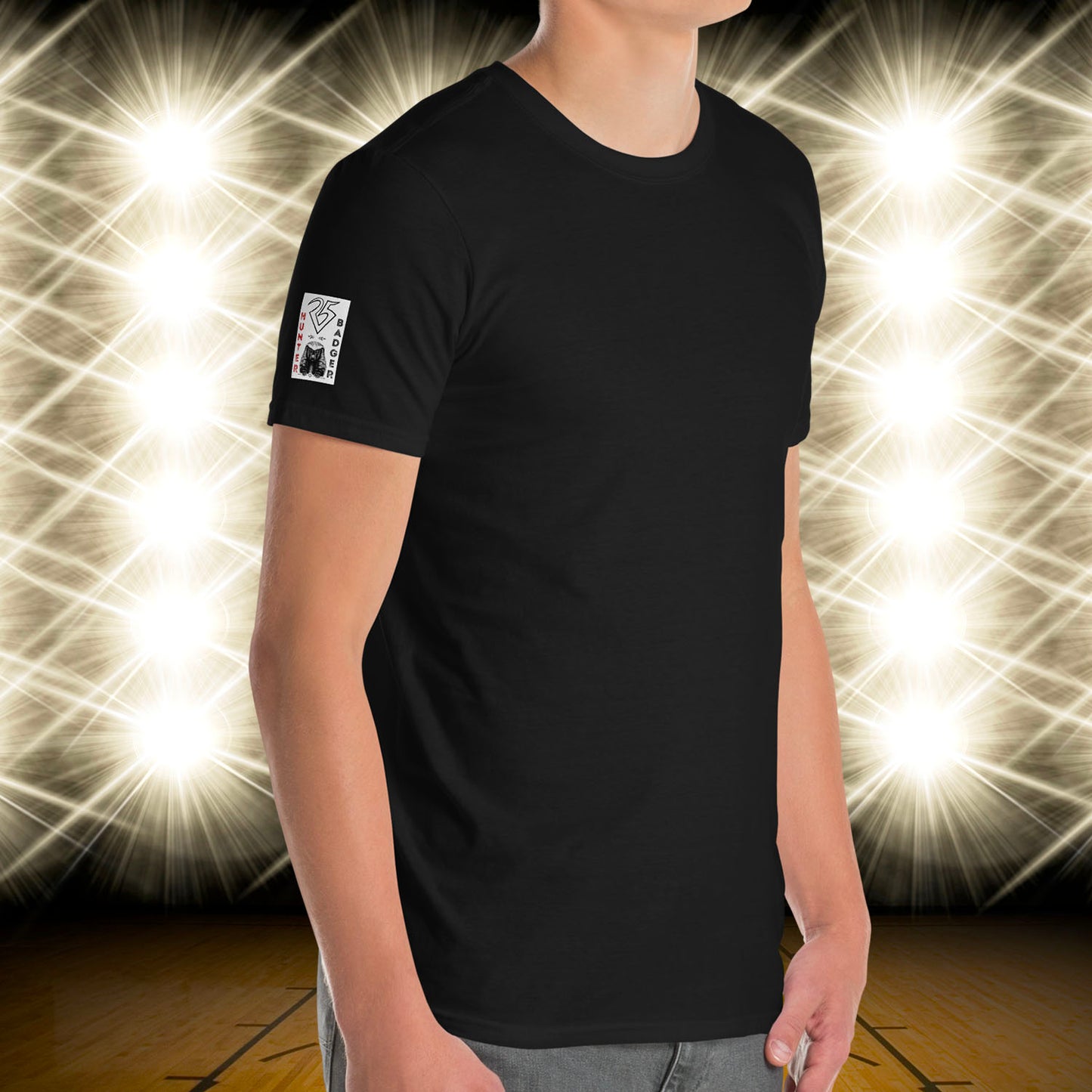 06 Jersey Number T-Shirt, Black, S-2XL