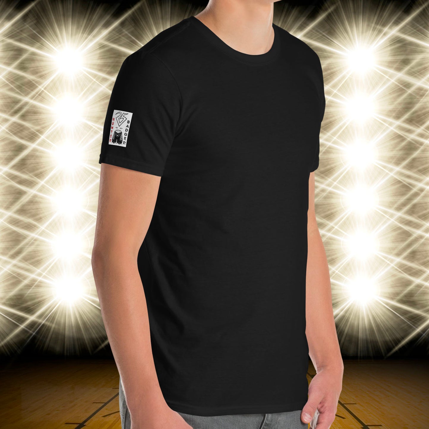 11 Jersey Number T-Shirt, Black, S-2XL