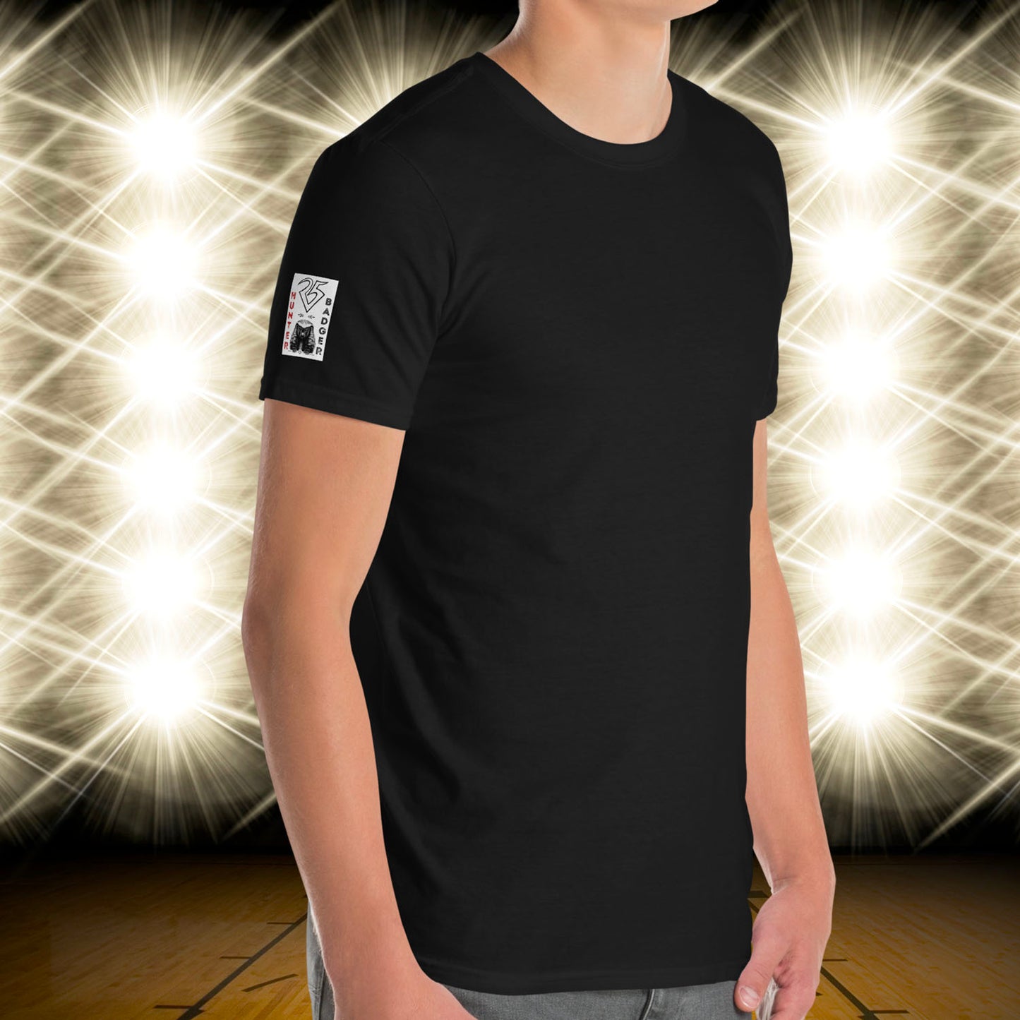 15 Jersey Number T-Shirt, Black, S-2XL