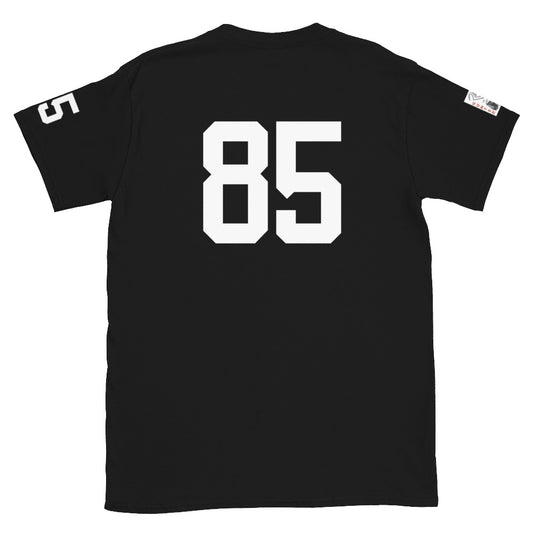 85 Jersey Number T-Shirt, Black, S-2XL